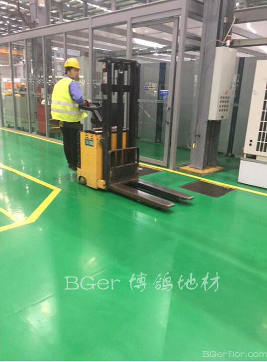 廠房車間彩色工業地板