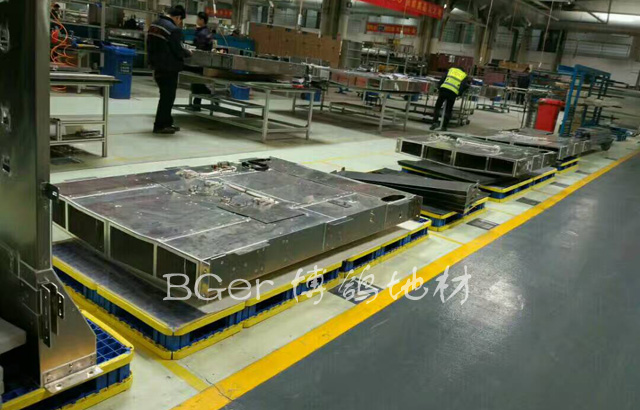 重工業(yè)車(chē)間地面貨物墊板 金屬制品墊板 防護(hù)地墊 貨物搬運(yùn)托盤(pán)-3