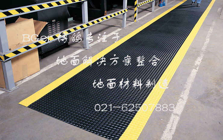 工廠車間用防滑工業地板革，行道工業安全地毯