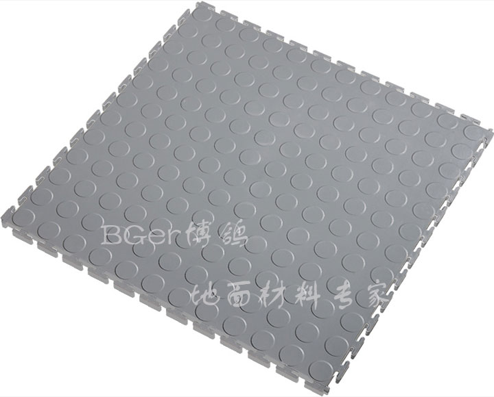 汽車修理廠車間地板材料 維修保養店地面地板膠 防滑 耐油 抗腐蝕 汽車4S維修車間 工位 地面地板材料-灰色