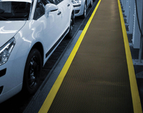 工廠作業(yè)區(qū)走道工業(yè)防滑地毯，安全防滑地面材料