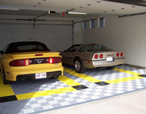 新式家庭車庫(kù)地面材料，車庫(kù)地面做法效果