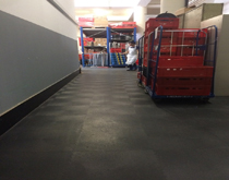 聯鎖式庫房地板膠 灰黑色 地面防護 防砸 庫房地面膠墊材料